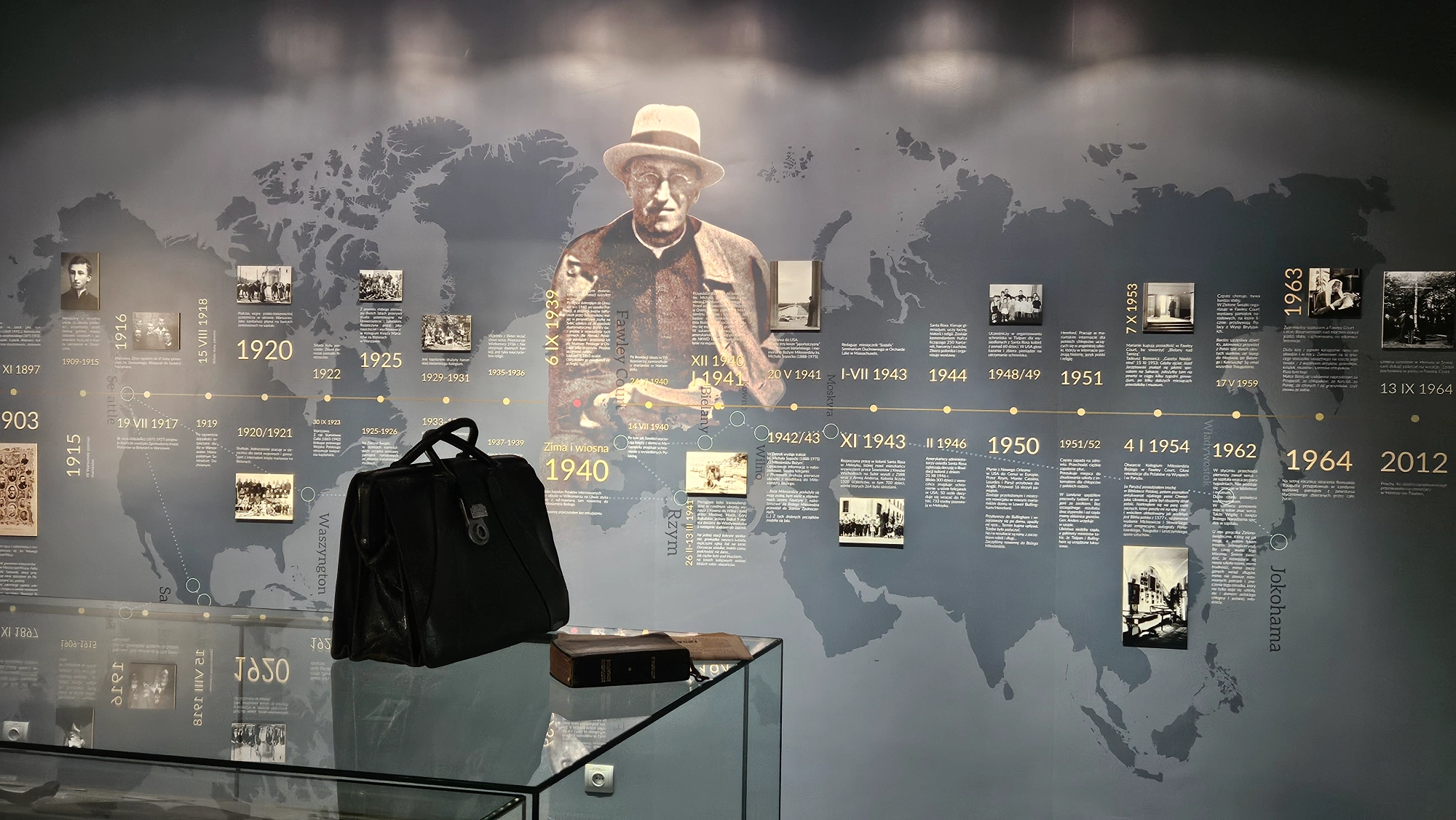 Muzeum im. ks. Józefa Jarzębowskiego w Licheniu wystawa o ks. Jarzębowskim